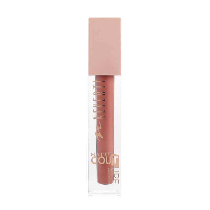 Рiдка матова помада для губ Neverti Matte Couture Liquid 104 Cinnamon Cashmere, 4.5 мл